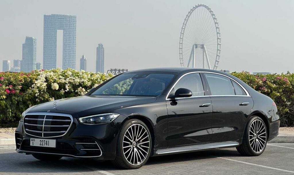 Mercedes S Class 500 rental in Dubai