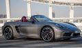 Porsche 718 Boxster S zu vermieten Auto Schwarz