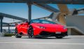 Roter Lamborghini Huracan