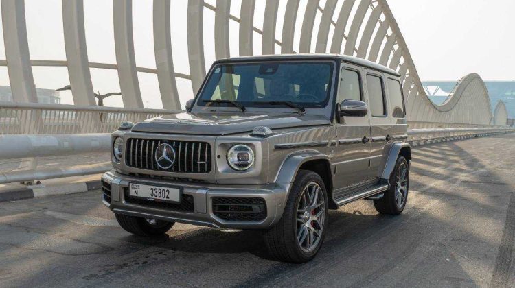 Rent Mercedes G63 AMG (Grey)