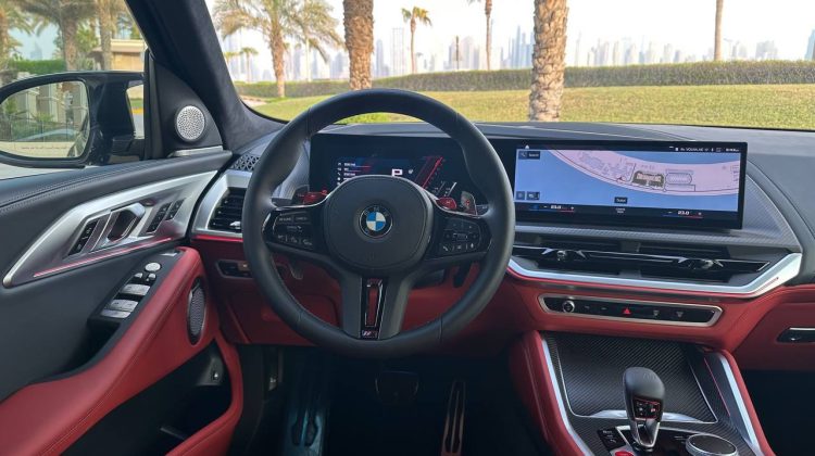 Rent BMW XM Black Fire Edition in Dubai