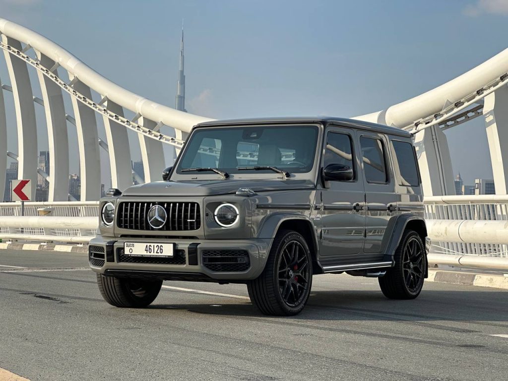 Mercedes G63 AMG car rental in Dubai