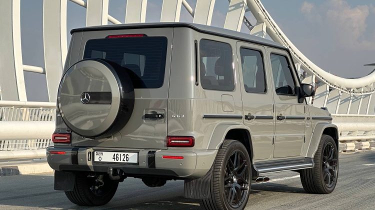 Mieten Sie einen Mercedes G63 AMG Dubai – Mieten Sie eine G-Klasse in den Vereinigten Arabischen Emiraten