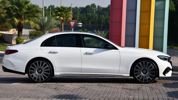 Brand New Mercedes E Class 2024 no deposit rental in Dubai