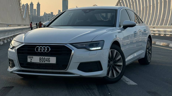 Audi car rental in Dubai